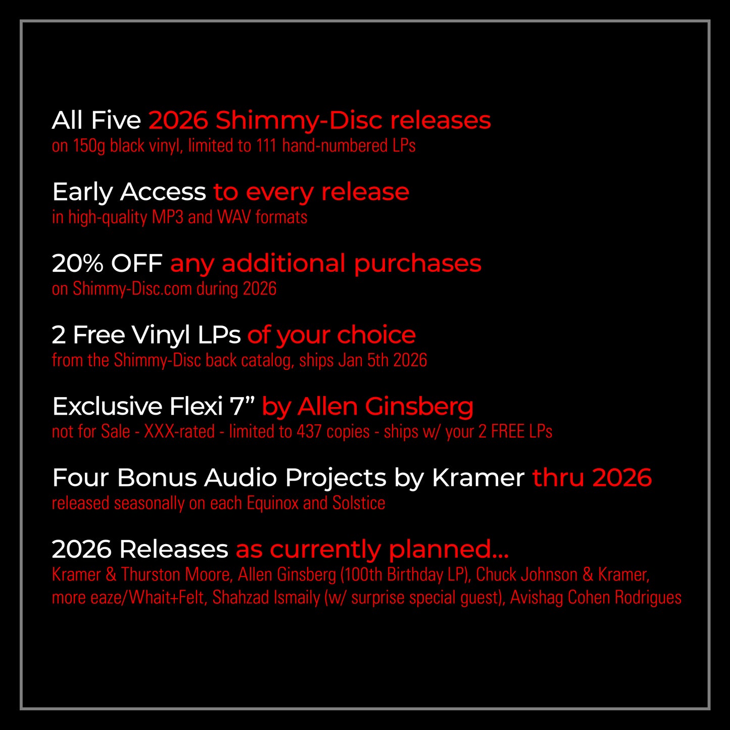 Subscriber Circle 2026