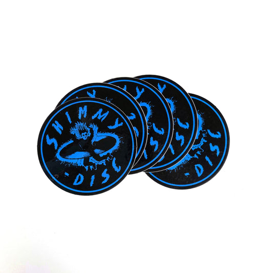 5 Shimmy-Disc Stickers